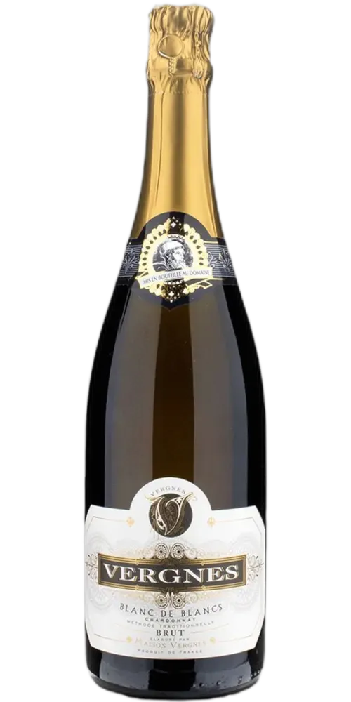 Paul Mas Vergnes Cremant de Limoux AOC Chardonnay Blanc de Blancs Brut Méthode Traditionelle