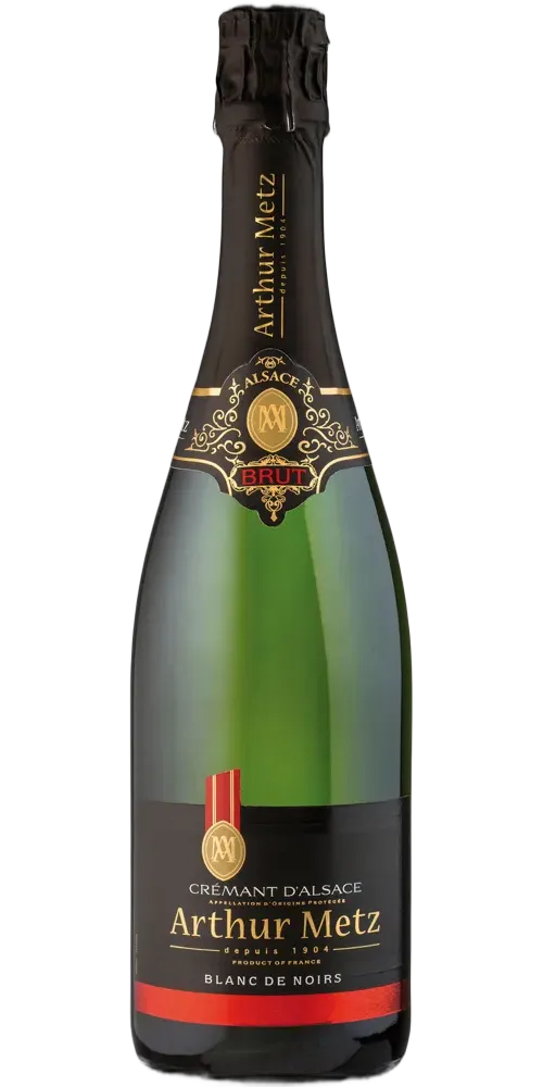Arthur Metz Crémant d'Alsace AOC Pinot Noir Blanc de Noirs
