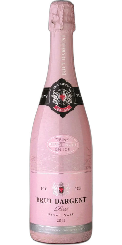 Maison du Vigneron Brut Dargent Crémant du Jura AOC Rosé Demi-Sec Millésimé