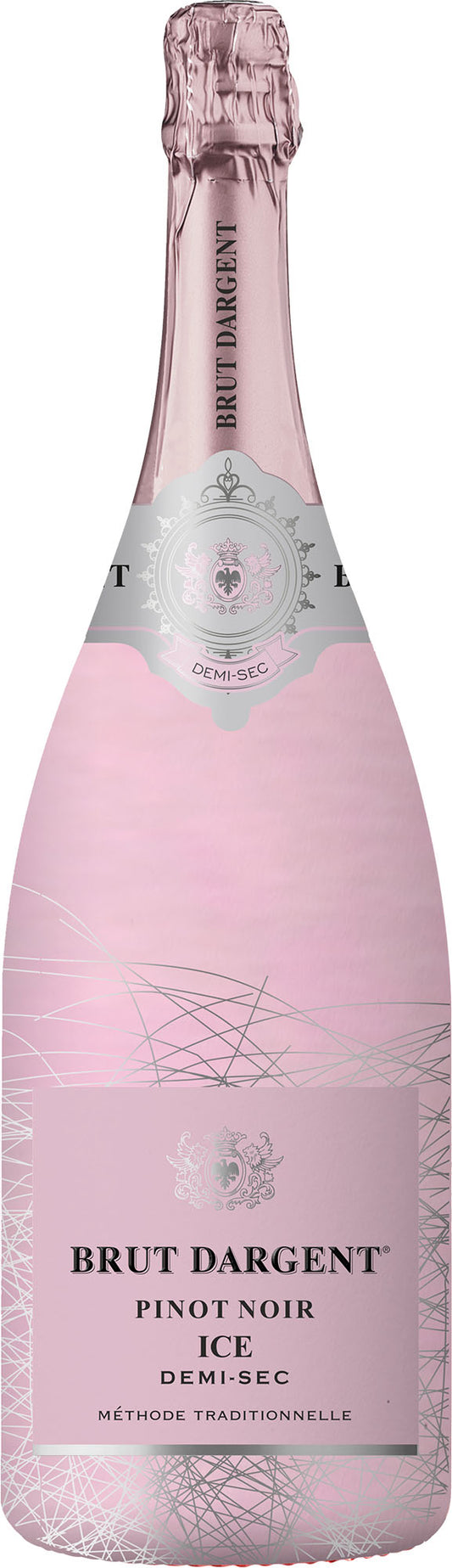 Maison du Vigneron Brut Dargent Crémant du Jura AOC Rosé Demi-Sec Millésimé Magnum