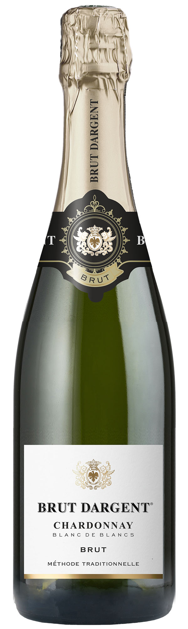 Maison du Vigneron Brut Dargent Crémant du Jura AOC Blanc de Blancs Brut Millésimé Méthode Traditionelle