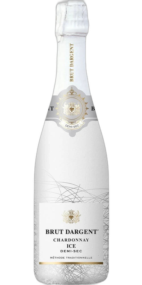 Maison du Vigneron Brut Dargent Crémant du Jura AOC Blanc de Blancs Demi-Sec Millésimé