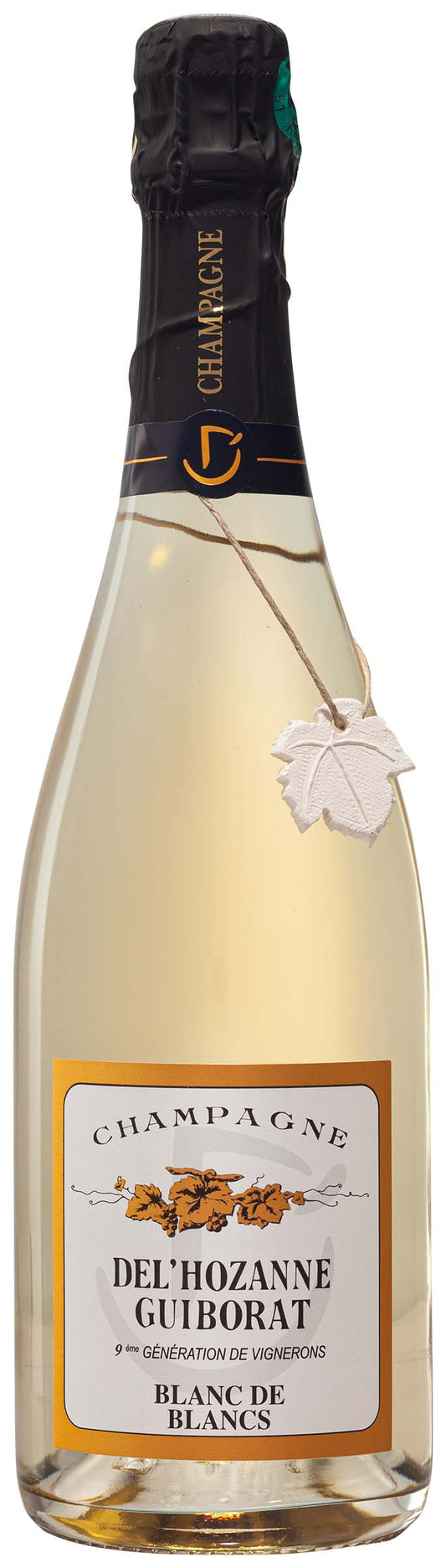 Del'Oz Art Champagne AOC Chardonnay Blanc de Blancs Extra Brut