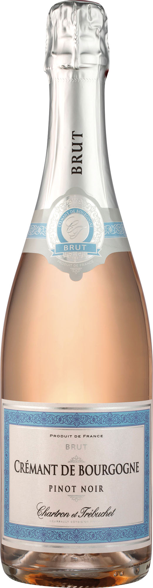 Chartron et Trébuchet Crémant de Bourgogne AOC Pinot Noir Rosé Brut Millésimé