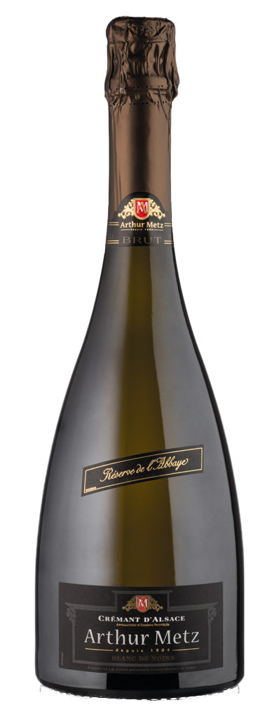 Arthur Metz Reserve de l'Abbaye Crémant d'Alsace AOC Blanc de Noirs